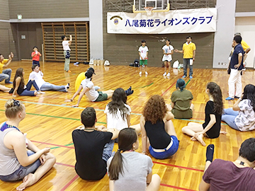 なわとび大会の様子