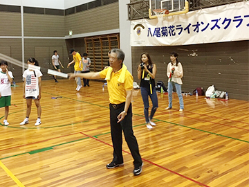 なわとび大会の様子