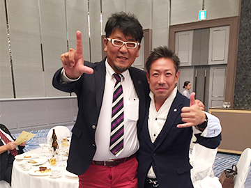 八尾中央さんとのショット