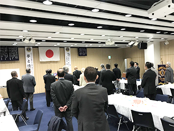 第905回例会　12月第一例会風景